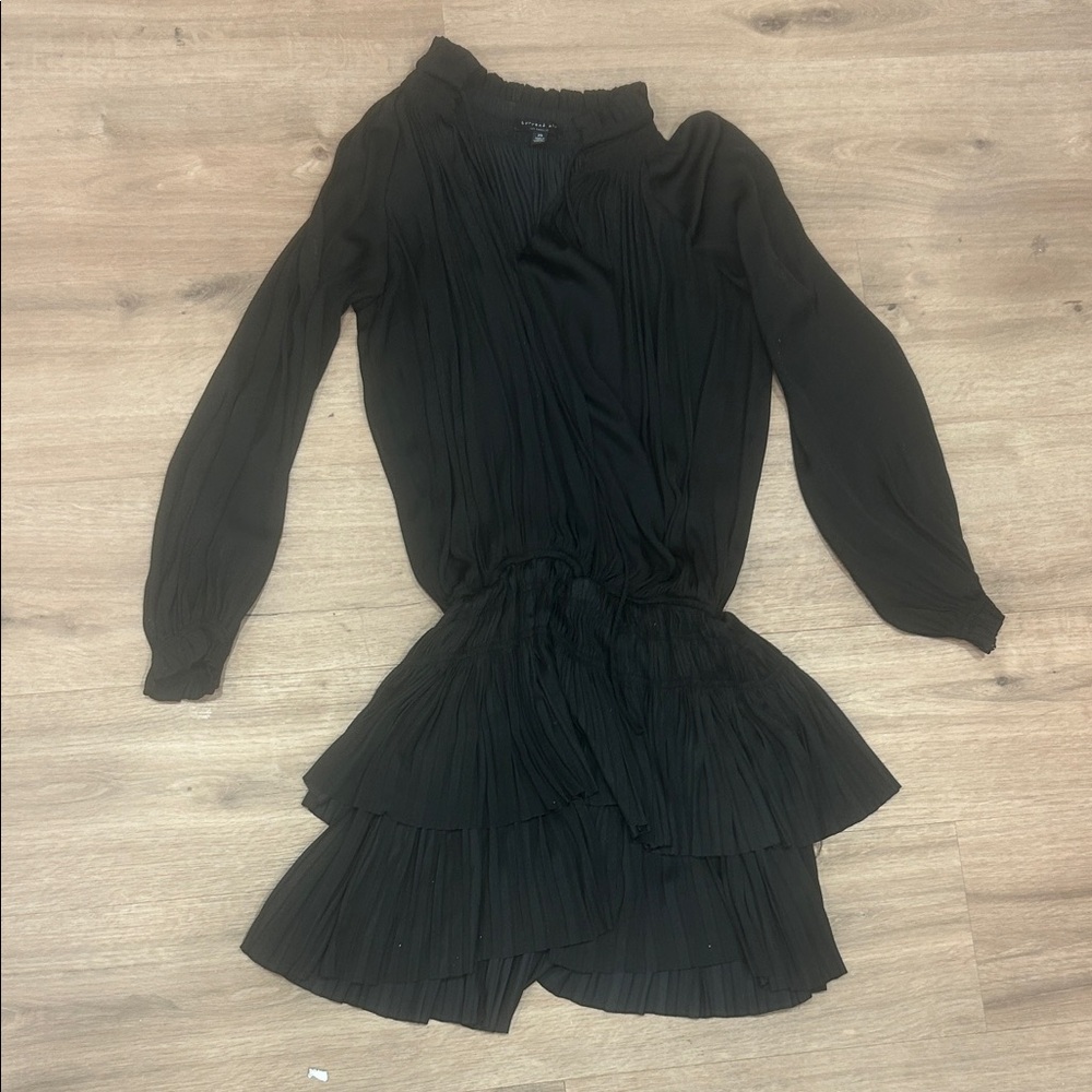 Current Air Black Long Sleeve Dress